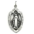 thumbnail image 3 of Picturesongold.Com Miraculous Medal Necklace Pendants - 1/2 inch wide x 3/4 inch tall - Yellow Gold, 3 of 4