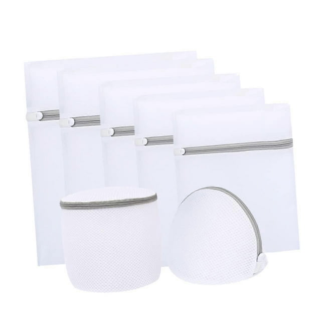 7piece laundry bag set for underwear, polyester mesh bag prevents clothes from tangling