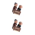 thumbnail image 1 of Moyic Happy Elderly Couple Figurine Resin Old Home Age Life Decor hacer albóndigas 2Conjunto, 1 of 1