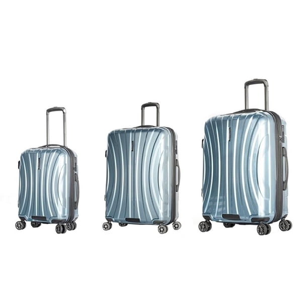 Set de Equipaje Travel Plus 3 Maletas 20", 24" y 28" Azul