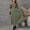 *Army Green, variant on U Womens Ribbed Grewneck Long Sleeve Midi Dress,Elegant Fall A Line Tunic Flowy Midi Dress Purple,Womens Plus S