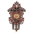 thumbnail image 1 of HerrZeit by Adolf Herr Cuckoo Clock - Vine Creepers  handshingled, 1 of 4