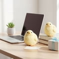 thumbnail image 5 of Relaxation Relief Items Squeeze, Slow Rising Squeeze Toys, 3X3 In, Fluffy Student Chick, Silicone Construction, Squeeze Toys for Student, Yellow, 1 Pc, 5 of 6