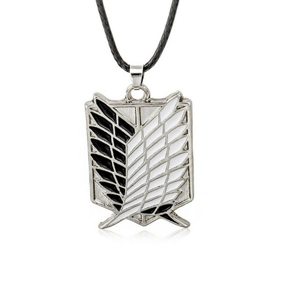 Men Scout Regiment Logo Necklace Survey Corps Men scout Accessories Peripheral Pendant Clavicle Necklace Jewelry