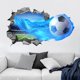 thumbnail image 2 of Adhesivos de pared con balón de fútbol 3D, PVC, extraíble, 40 x 60 cm, 2 of 3