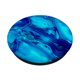 thumbnail image 2 of PopSockets PopGrip azul efecto mármol, diseño azul claro, 2 of 6