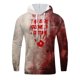 thumbnail image 4 of Sudadera con capucha para hombre, informal, a la moda, con estampado, con cordón, de manga larga, de poliéster, 4 of 6