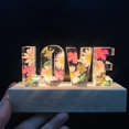 thumbnail image 3 of Lámpara secas creativa AMOR Zulema Luz de noche Carga USB, 3 of 8