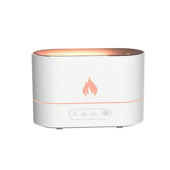 Naiovety Difusor de aceite, dispositivo de pulverización de llama de simulación de tamaño compacto, accesorios de oficina, pulverizador de niebla Electrodomésticos Blanco Naiovety HA064990-02