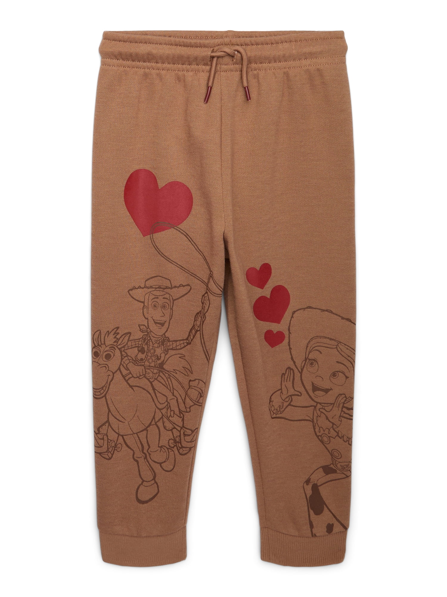 Toy Story Toddler Boys or Girls Valentine's Day Graphic Sweatshirt and Jogger Pants Set, 2-Piece, Sizes 12M-5T