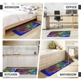 thumbnail image 6 of Lsque Geometry Dash Pattern Kitchen Mats, 2PCS Kitchen Rugs, Cushioned Anti Fatigue Kitchen Mats for Floor, Non-Slip Standing Desk Mat, Waterproof Kitchen Rug Set, 6 of 6
