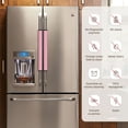 thumbnail image 2 of Refrigerator Door Handle Covers Set of 2, Donut (2) Adjustable Non Slip Fridge Handle Covers, Appliance Handle Covers for Dishwasher Cuteness Oven Kitchen Decor, 2 of 6