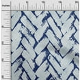 thumbnail image 2 of oneOone Polyester Spandex Dark Blue Fabric Brush Stroke Dress Material Fabric Print Fabric By The Yard 56 Inch Wide, 2 of 4