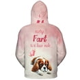 thumbnail image 2 of Every Fart is Love Note Cavalier King Charles Spaniel Guilty Face Valentine's All Over Print 3D Hoodie Unisex Merch Hoodies Dog Lover Gifts - 01016, 2 of 6