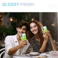 thumbnail image 6 of Case for iPhone 11, Luxury Gradient Marble Color Case with Built-in Screen Protector Front Cover Wireless Charging Protective Girls Women Phone Case for iPhone 11, Green, 6 of 7
