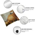thumbnail image 6 of Acheng Pillow Covers Set of 2 Home Outdoor Decorative Halloween Pumpkins Retro Throw Pillow Cases for Sofa Cushion Couch Fall Orange Pillowcase 20x20in, 6 of 7