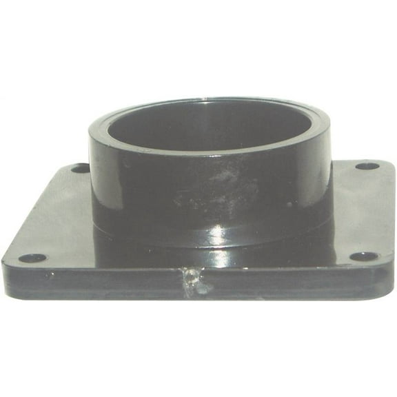 US Hardware RV-727C Slip Spigot Flange 1-1/2 in ID Male ABS