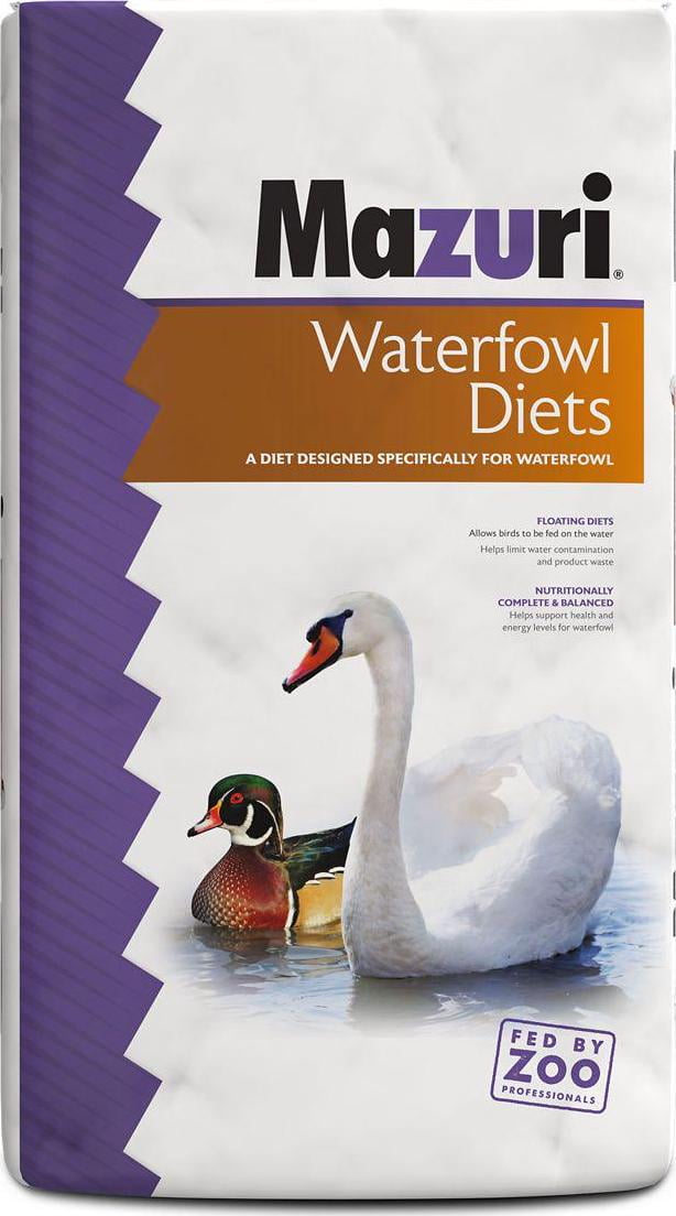 Mazuri Waterfowl Maintenance Duck and Geese Food, 50 lb. Bag