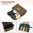 thumbnail image 4 of Pzuqiu Polka Dots Crossbody Bags Leather Women Soft Versatile Lightness Quilted Leather Crossbody Bags for Women with Chain Strap Fashion for Daily Use and Travel, 4 of 7