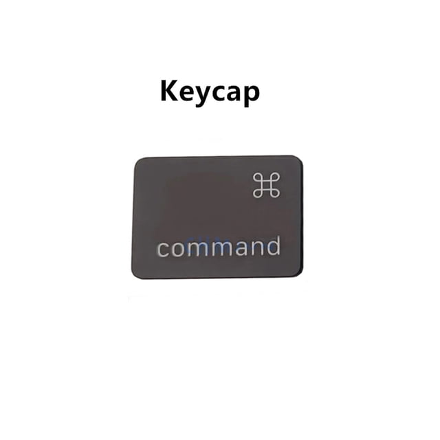 Replacement Individual Left Command KeyCap Hinges Shrapnel Applicable for MacBook Pro A1534(2017)A1706 A1707 A1708 Keyboard Left Command Keycap