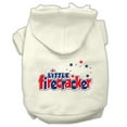 thumbnail image 4 of Pet Dog  Cat Hoodie Screen Printed, "Little Firecracker", 4 of 10