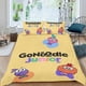 thumbnail image 2 of GoNoodle Conjunto de sábanas temático, trío de piezas, cómodo y amigable con la piel, diseño único, regalo de decoración para el hogar para familiares, amigos y fans,140cm *210cm, 2 of 6