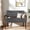 Gray, variant on PLAMLE Mid-Century Modern Wood Linen Stain Resistant Armchair, Blue