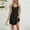 Black, variant on Jerdar Women's Full Slip Tank Top Dress Soft Slip Under Dress Wide Straps Lingerie Nightgown S