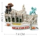 thumbnail image 2 of Imán para nevera Madrid Cityscape 3D, resina, recuerdo de España, 2 of 3