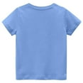 thumbnail image 5 of Shamrock Print Shirts for Kids St Patrick's Day Round Neck Short Sleeve Soft Comfortable Casual Spring Summer Boys Girls Apparel T-Shirts X03-Blue 8-9 Years, 5 of 5