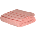 thumbnail image 1 of Toalla Baño Completo colores varios, 150x80cm - 620gr Suave Y Absorbente- Cenefa Bordada - CORAL 1, 1 of 5