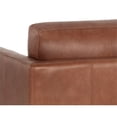 thumbnail image 6 of Sunpan Rogers 16.75" Modern Leather and Wood Armchair in Shalimar Tobacco, 6 of 8