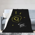 thumbnail image 2 of XMXY Fleece Throw Blanket for Couch, Creative Light Bulb Lightweight Plush Fuzzy Cozy Soft Bed Blankets and Throws for Sofa, 40"x30" inches, 2 of 8