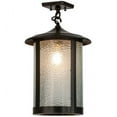thumbnail image 2 of Meyda Tiffany 154341 Fulton Prime 12" Wide Semi-Flush Lantern Ceiling Fixture - Brown, 2 of 5