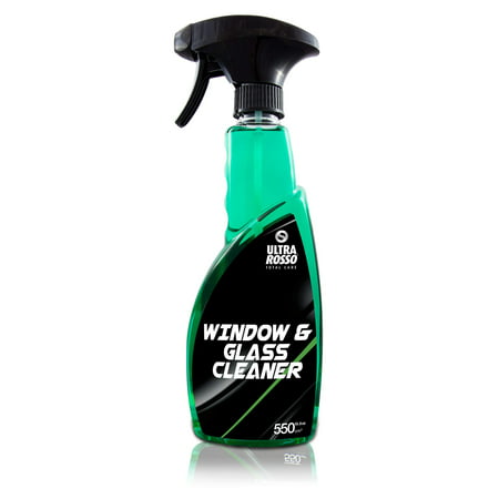 Car Glass and Window Cleaner - Streak Free Formula is Great On All Glass, Automotive Windows, Car Windshields, Mirrors and Other Plastic Surfaces - Remove All The Toughest Dirt and Grime - 18.6