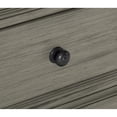 thumbnail image 4 of Oak Veneer 2-Drawer Nightstand with Ball Bearing Glides / 2-Tone Design for Bedroom Decoration, 4 of 5