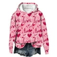 thumbnail image 2 of Sudadera con capucha para niños, de invierno, con estampado largo de terciopelo, informal y cómoda, de manga larga, de poliéster., 2 of 5