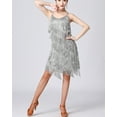 thumbnail image 4 of Fringe 1920'S Gatsby Flapper Themed Party Attire Dresses Halloween Ladies Outfit, 4 of 8