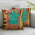thumbnail image 3 of Decorative Throw Pillow Case Cushion Cover Colorful Exotic Pattern Abstract Ethnic Flower Inch Cases Square Pillowcases Covers Two Sides Print, 3 of 5