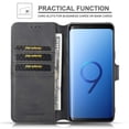thumbnail image 2 of Funda para Celular UEEBAI Galaxy S8 Plus Cartera de Cuero PU Negra, 2 of 8