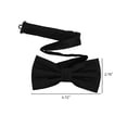 thumbnail image 3 of Men's Silk Face Bow Tie, Classic Formal Men's Pre-Tied Party Wedding, 3 of 6