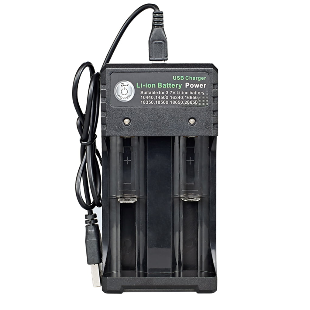 Universal Micro USB Powered 18650 3.7v Battery Charger with LED Status indicator 