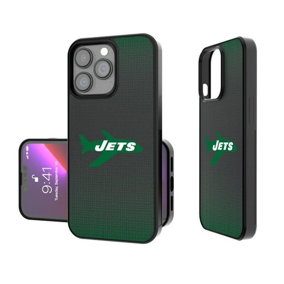 New York Jets Linen Logo iPhone Bump Case