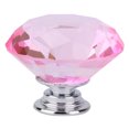 thumbnail image 3 of Perilla de armario, 1 pieza, perilla de cajón de cristal con diamantes, tirador de cajón, calidad superior, 3 of 8