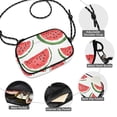 thumbnail image 3 of FORMRS Mini Crossbody Bag for Women Adjustable Shoulder Rope Travel Casual Phone Purse, Cute Watermelon, 3 of 7
