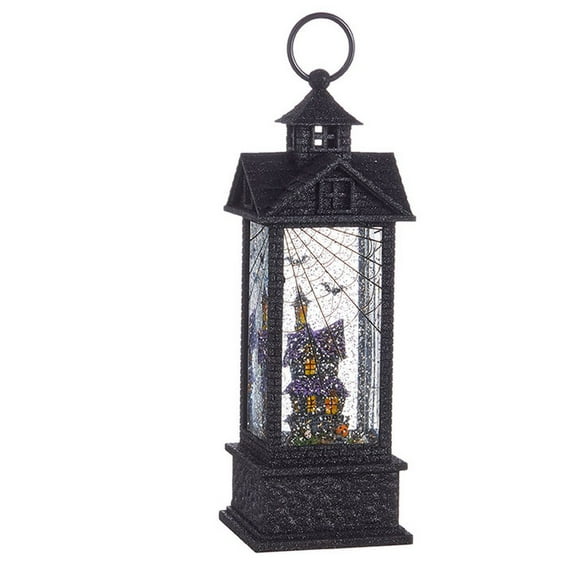 Raz Imports Holiday Water Lanterns 12" Haunted House Lighted Water Gazebo