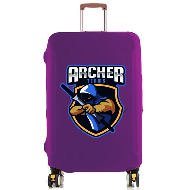 For 18-32 Inch Luggage Cover Teamlogo Suitcase Protector Travel Accessories Trolley Case Unlimited Thicker Elastic Dust Cover 8teamlogo018 S