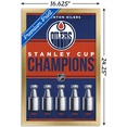 thumbnail image 3 of NHL Edmonton Oilers - Champions 23 Wall Poster, 14.725" x 22.375" Framed, 3 of 5
