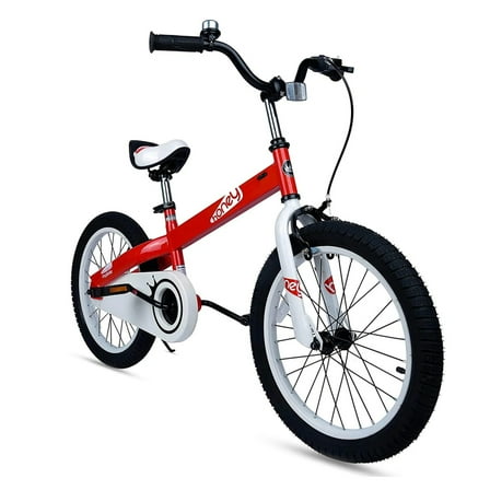 Open Box RoyalBaby 18" Bicycle w/Kickstand, Adjustable Seat & Reflectors, Red