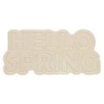 thumbnail image 2 of Good Wood By Leisure Arts Wood Shapes - Hello Spring, 2 of 3